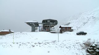 Dans le Champsaur à Orcières Merlette la station de ski préparent activement la saison [upl. by Geraldina75]