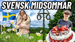 Vi Firar MIDSOMMAR 2024 VLOGG [upl. by Arsuy]