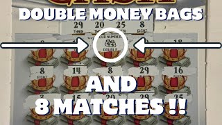 ‼️Double Money Bags And 8 Matches‼️King Of Cash 💵 Monopoly 🚂 Big Georgia Raffle 🎟️ Georgia Lottery [upl. by Aerdnaxela695]