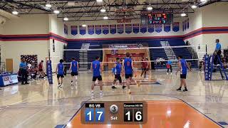 BGHS Men’s VB Senior Night Vs Cimarron HS VB [upl. by Ylreveb]