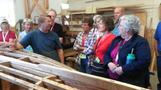 Giesler Boat Builders tour [upl. by Adarbil2]