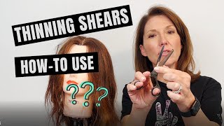 Are You Making This Mistake When Using Thinning Shears [upl. by Nirihs342]