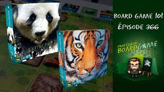 Board Game 101 EP366 Extinction  Règles et critique [upl. by Inele]