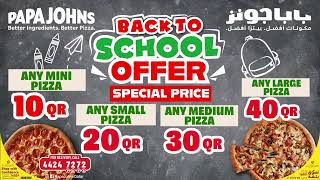 📚 Back to School Offer Extended by Customer Demand 🍕Until September 15th 🍕 [upl. by Iramohs]