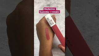 Maybelline Superstay Lipstick 💄 Initiator shorts maybelline [upl. by Alikam]