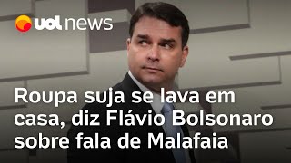 Malafaia chama Bolsonaro de covarde Roupa suja se lava em casa diz Flávio Bolsonaro [upl. by Akihsat]