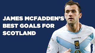 James McFaddens Scotland Goals [upl. by Nitnelav]