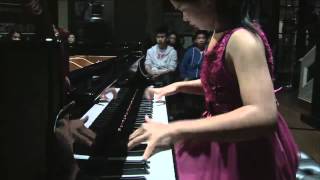 Annie 13 Plays Liszts quotUn Sospiroquot [upl. by Floria929]