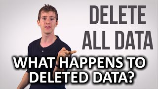 What Happens to Deleted Data as Fast As Possible [upl. by Naghem]