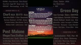 Coachella 2025 Headliners and Lineup Announced [upl. by Franck]