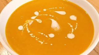 Cómo hacer SOPA CREMA DE ZAPALLO 🥣 Receta FÁCIL y RÁPIDA  Libro de Recetas [upl. by Eiuol]