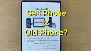 Unboxing Cell2Jack  connect traditional landline phone to cell phone [upl. by Onida]