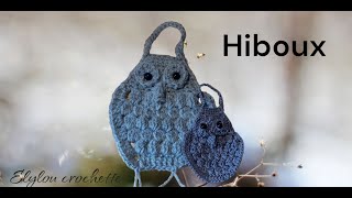 comment faire un hibou facile au crochet  elyloucrochette [upl. by Ytoc]