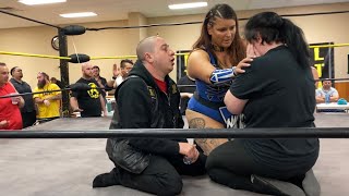 HEARTBREAKING MOMENT WRESTLING GETS REAL [upl. by Ahsemo]