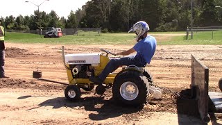 Orangeville fair 2024 Stock 1000lb garden tractor pull [upl. by Raffaj139]