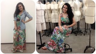 Aprenda a costurar vestido sem usar molde Alana Santos Blogger [upl. by Floss]