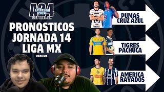 Liga Mx Apertura 2024 Pronósticos Jornada 14 [upl. by Haidej665]