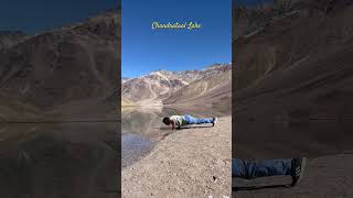 Chandrataal Lake shortsfeed shorts short subscribe himachalpradesh spiti browsefeatures [upl. by Greeley]