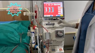 How to terminate of dialysis nikkiso hemodialysis hospital ckd [upl. by Miof Mela]