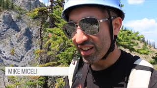 Video Climbing the Via Ferrata [upl. by Eldnek]