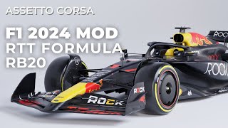 Assetto Corsa F1 2024 RB20 Mod Released [upl. by Raffaello488]