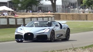 Best of 2024 Goodwood FOS SOUNDS  CC850 Bugatti Mistral GMA T50S Jesko and more [upl. by Georgianna380]