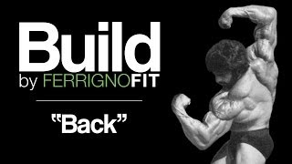 Lou Ferrigno  BUILD by Ferrigno FIT  BACK [upl. by Eirena]