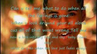 Trey Songz Fades Away lyrics [upl. by Yatnuahs]