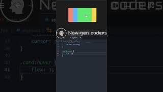 CSS Hover Effects with Newgencoders coding codingmastery codemastery [upl. by Rovert114]