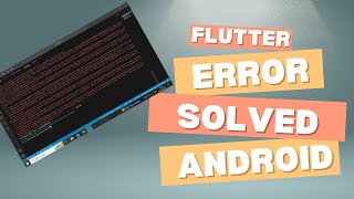 ERROR SOLVED FLUTTER ERRORR8 javalangOutOfMemoryError Java heap space [upl. by Naga]