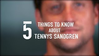 Five Things To Know About Tennys Sandgren Australian Open 2018 [upl. by Pegma963]