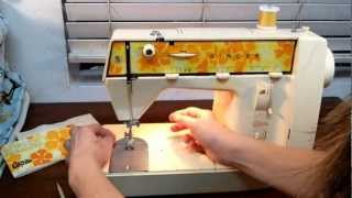 How to thread a singer Genie sewing machine [upl. by Jilleen]