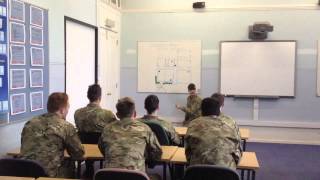 RMA Sandhurst 23 Platoon Csjt Skit 1 [upl. by Fabri]