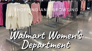 WALMART WOMEN’S DEPARTMENT SHOP WITH ME  WALMART WOMEN’S CLOTHES  WOMEN’S FASHION  WALMART SPRING [upl. by Cann]