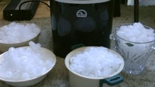 DIY Solar Ice Maker  solar powered off grid ice maker  easy to set up  use HFT panels [upl. by Reider]