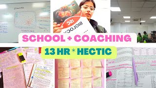 How do I manage my School and NEET Coaching  13 Hrs Hectic Schedule [upl. by Ettereve666]