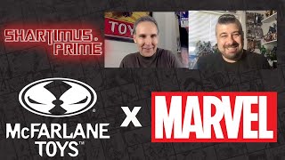 McFarlaneToys amp Marvel TeamUp 2024 Todd McFarlane Interview with ShartimusPrime [upl. by Aseret]