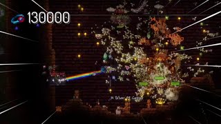 Terraria master mode with no iframes is chaos [upl. by Aplihs499]