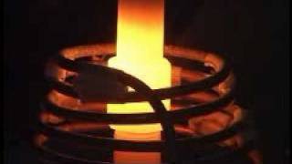 Induction Brazing Steel to Copper in a protective atmosphere [upl. by Aiekahs]