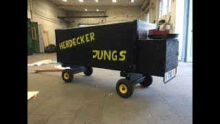 Bollerwagen Bau Herdecker Jungs 2015 [upl. by Jarret]