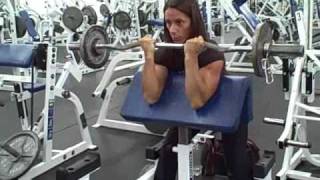 Bicep Preacher Curl Superset Workout [upl. by Lebasile]