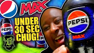 Huge Bottle Of Pepsi Max Chugged In Under 30 Seconds [upl. by Shum]