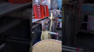 The manufacturing process of yellow tofu bamboogood machines and tools can improve work efficiency [upl. by Scevo]