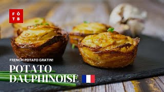 Potato Dauphinoise  Ultimate French Potato Gratin Side Dish Recipe  Food On The Block [upl. by Odnumyar226]