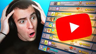 VALUTO GLI ACCOUNT BRAWL STARS DEI MIEI ISCRITTI SU YOUTUBE [upl. by Alehcim]