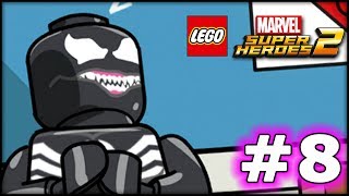 LEGO Marvel Superheroes 2  GWENPOOL LEVEL 8  Oscorp Escapade  100 Complete [upl. by Otanutrof]