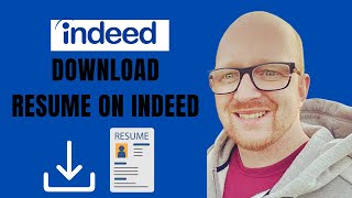 How to Download Resume from Indeed [upl. by Ressler697]