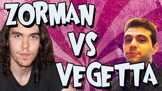 VEGETTA VS ZORMAN  GUERRA YOUTUBER  SALSEO [upl. by Eiramik]