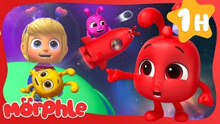 Rainbow Morphles Space Chase 🛸  Cartoons for Kids  Mila and Morphle [upl. by Awad]