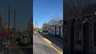 iding the Boston T Green Line  A Relaxed and Comfortable Journey [upl. by Adlay811]